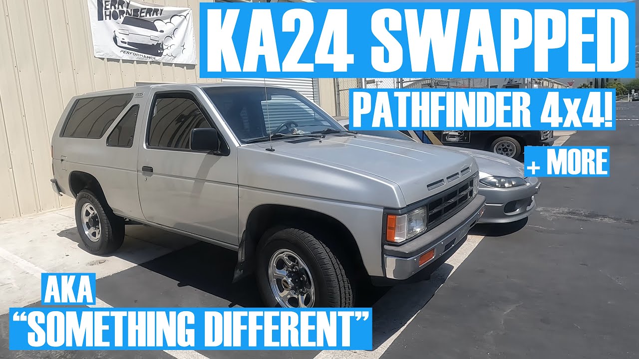 NISSAN PATHFINDER 4x4 KA24 SWAPPED