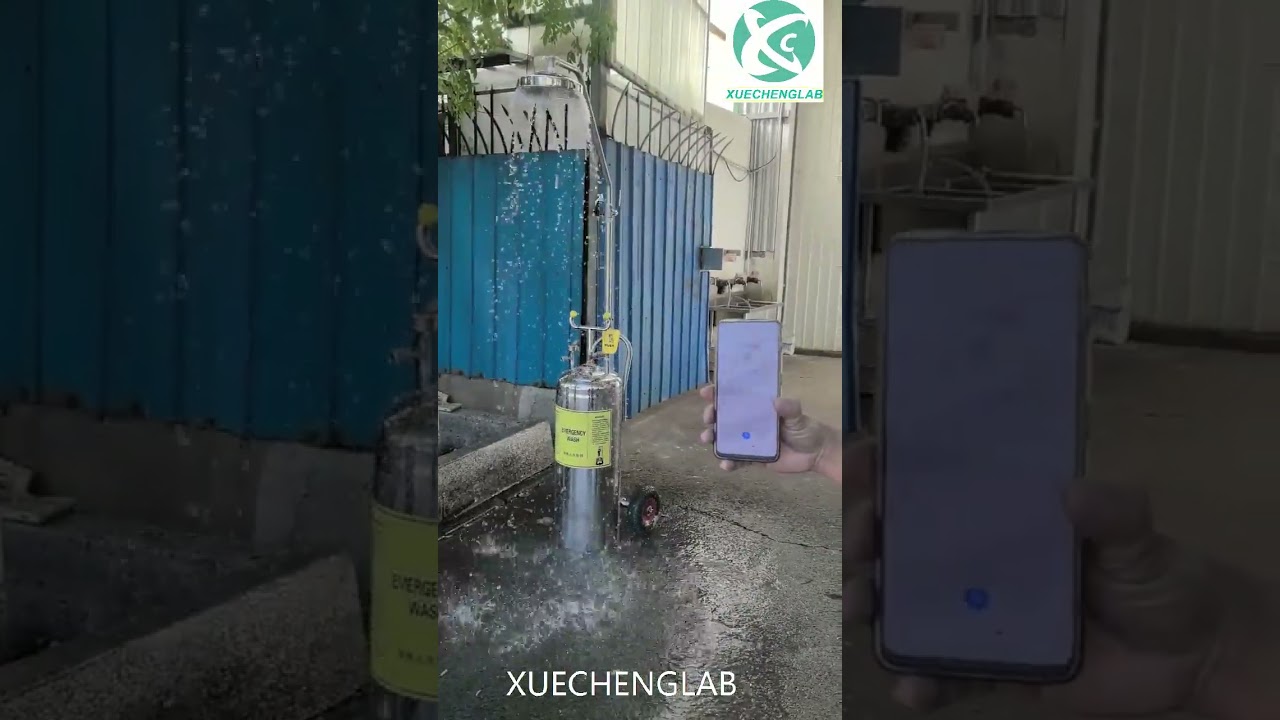 Portable Lab Safety Equipment: Eyewasher, Shower, Water Purification & Ventilation