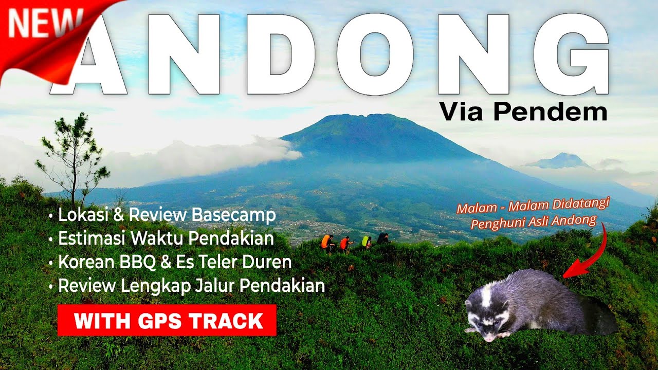 GUNUNG ANDONG VIA PENDEM | Mendaki Gunung Bersama Keluarga & Info Lengkap Jalur Pendakian