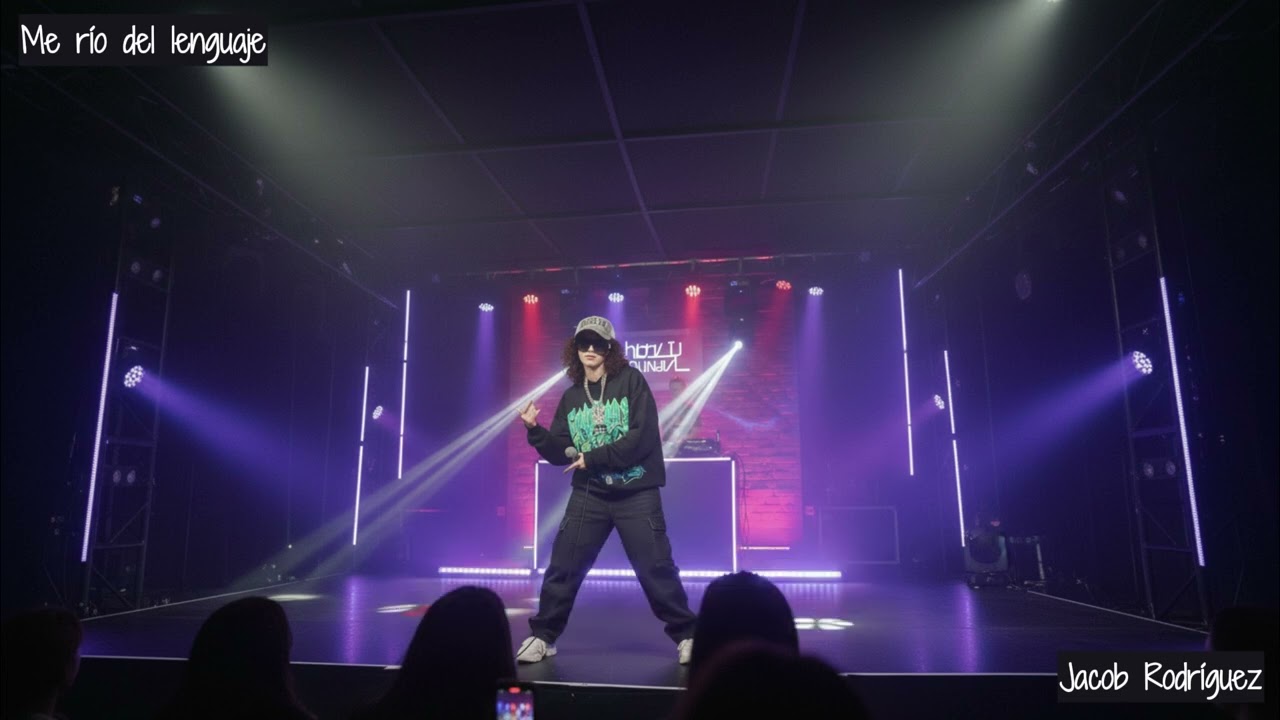 Me río del lenguaje - Lyric video - Jacob Rodríguez