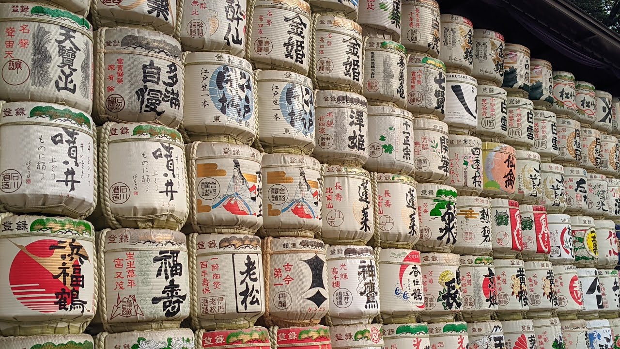 A Serene Walk to Meiji Jingu Shrine 