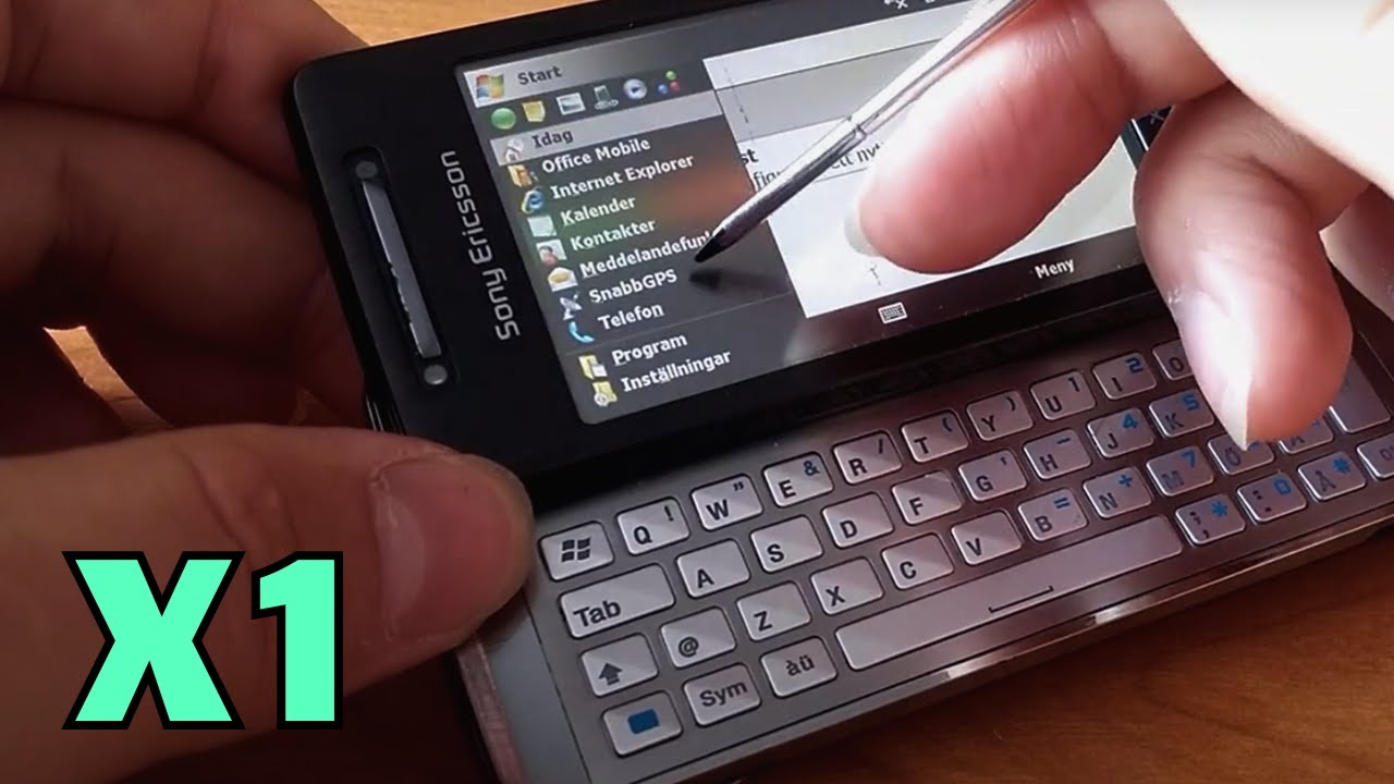 Sony Ericsson Xperia X1 &ndash; Recenzja, Demontaż (2008)