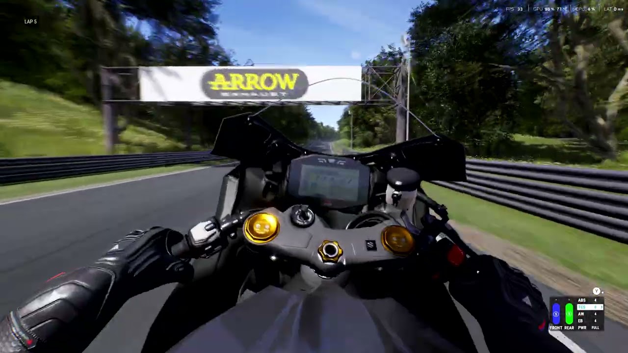 GSXR 1000 track day ride
