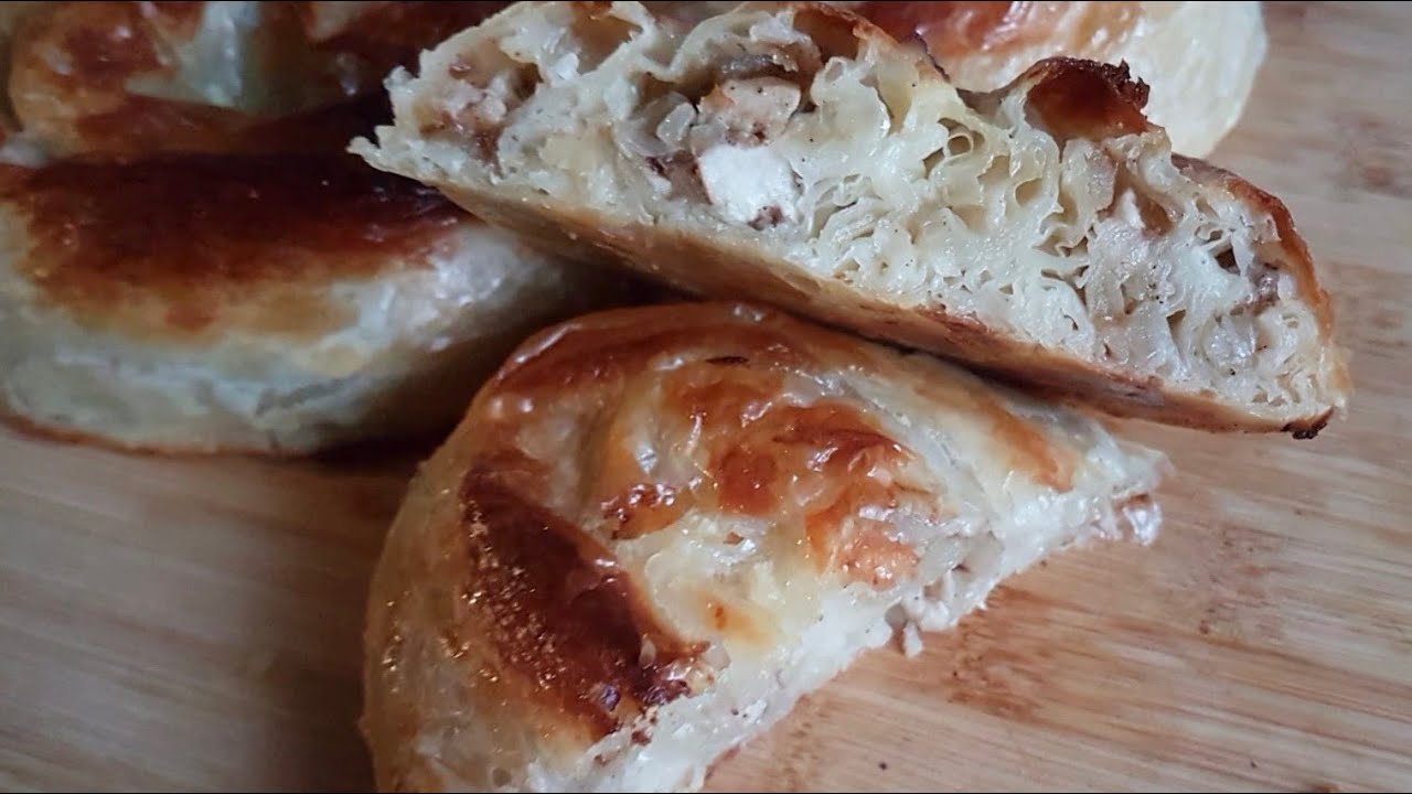 B&ouml;rek met kip
