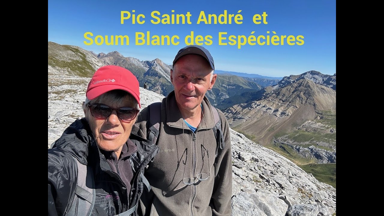 Le Pic Saint André et le Soum Blanc des Espécières