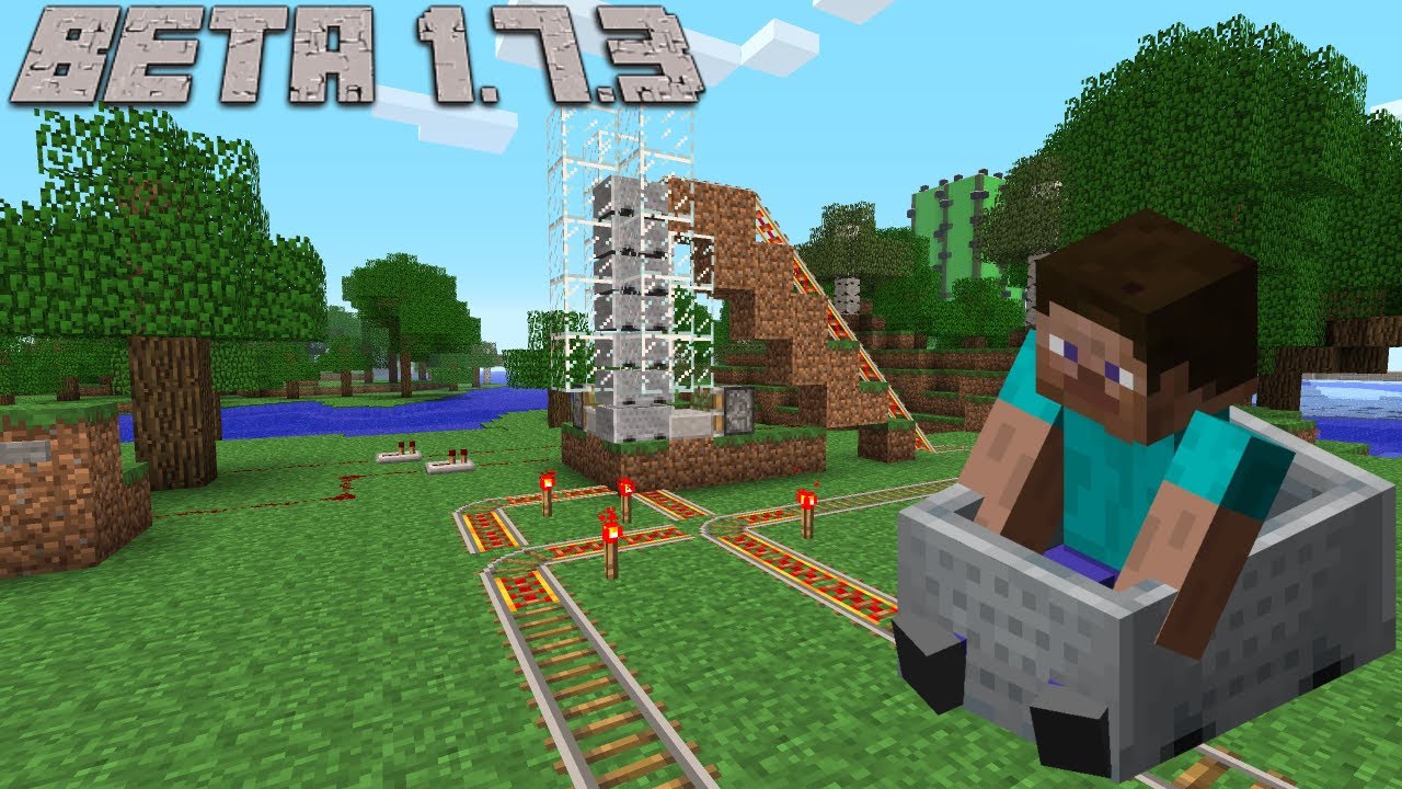 Beta 1.7.3 How to Build an Automatic Minecart Dispenser - Tutorial
