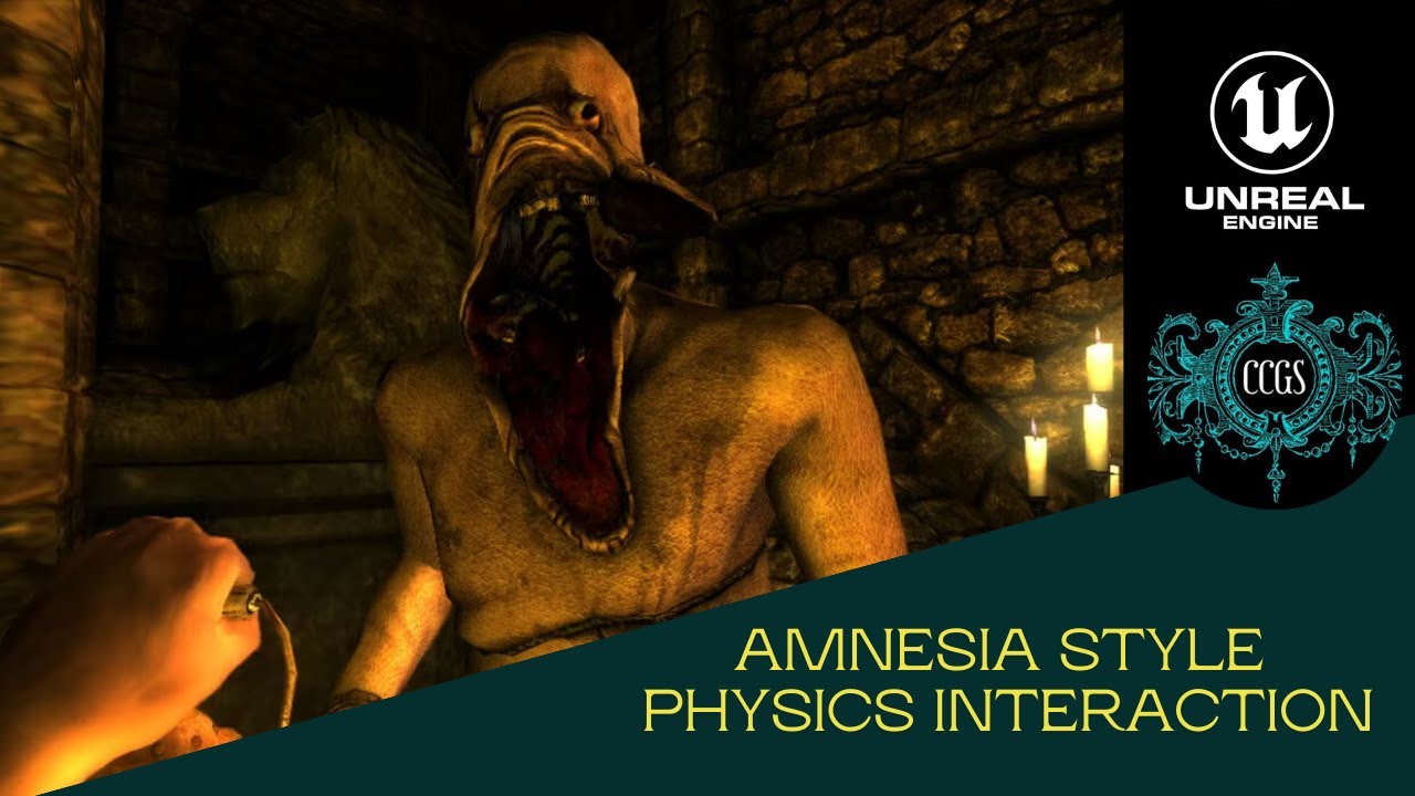 Учебное пособие по Unreal Engine 5 — взаимодействие с физикой в ​​стиле Amnesia