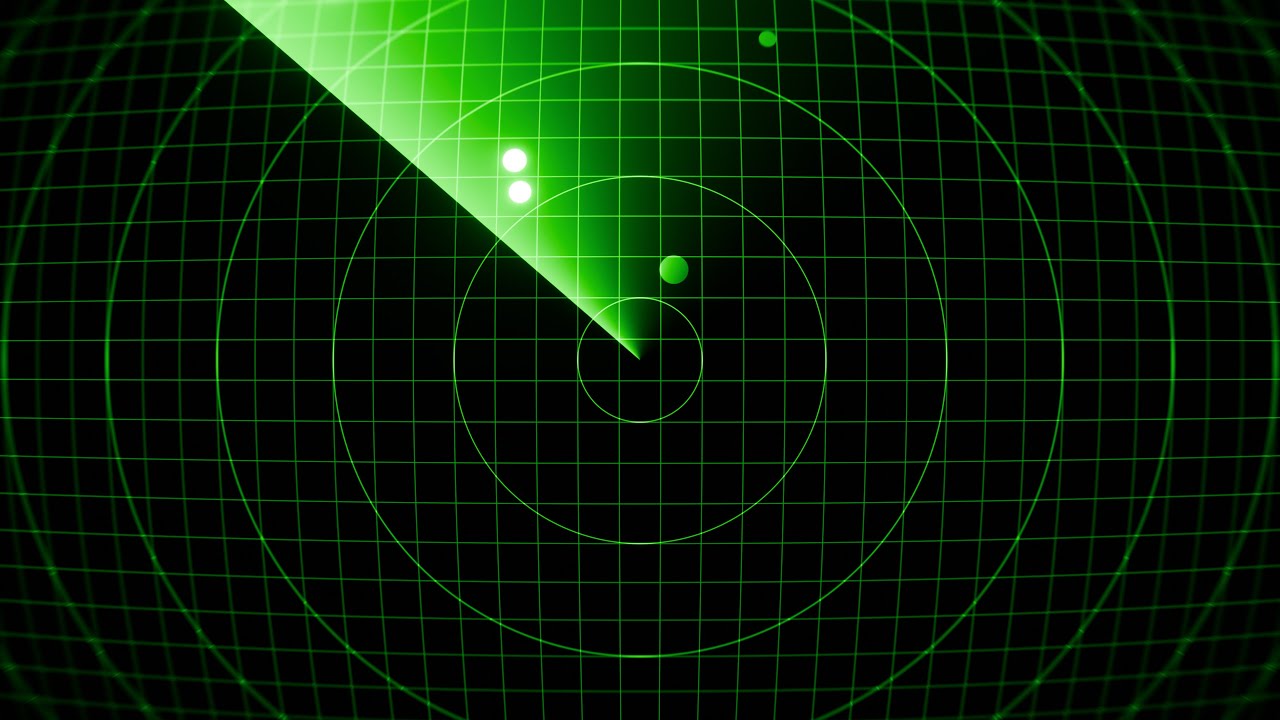 1 Hour 4K Abstract Radar Motion Graphics Background VJ Loop DJ Visuals Screensaver