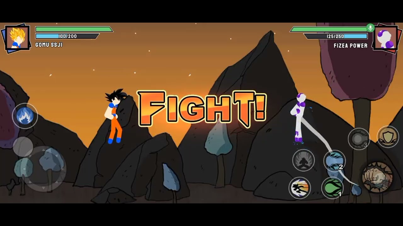 Stickman Warriors: Stage 1 in 8:32