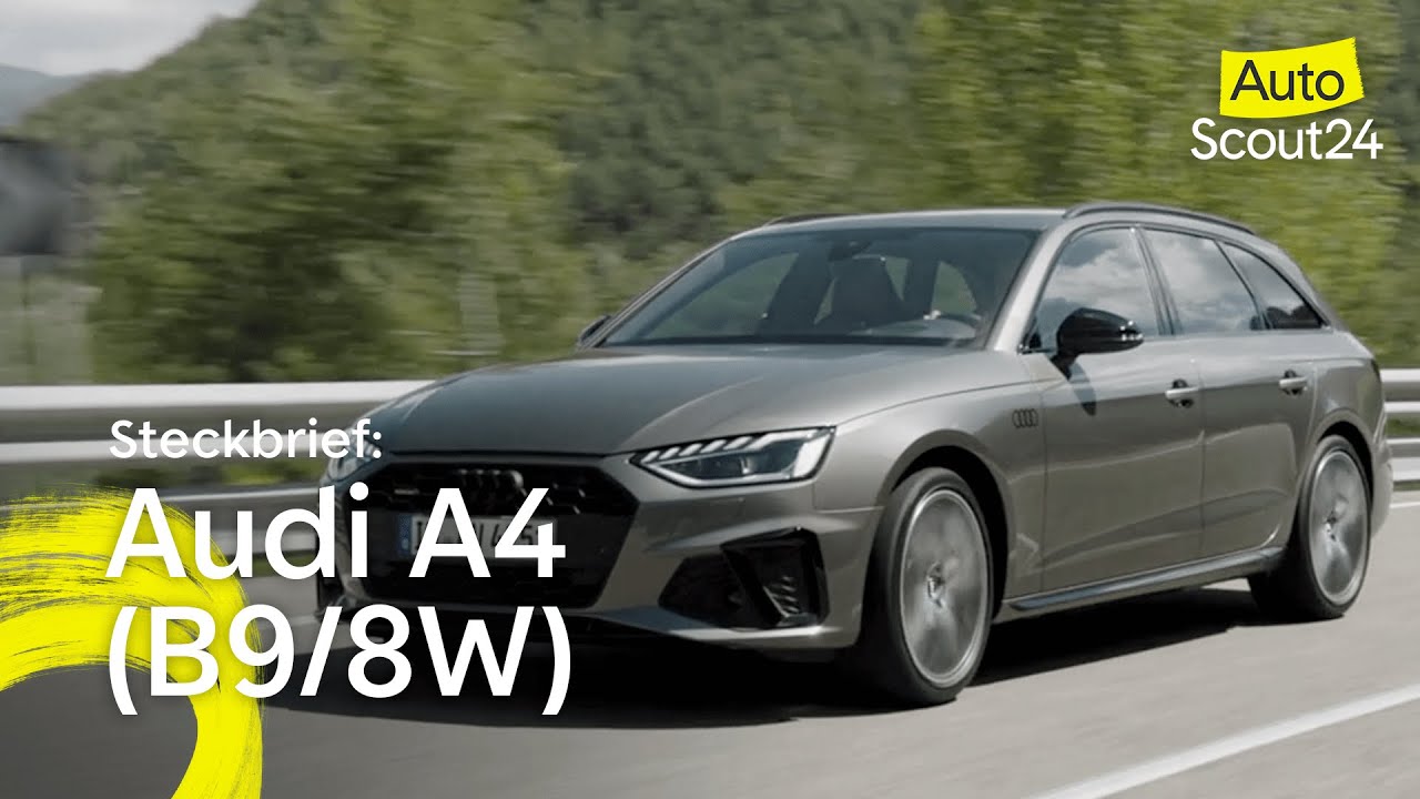 Steckbrief: Audi A4 (B9/8W)