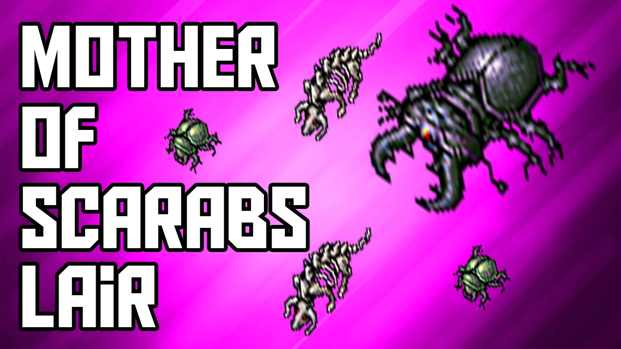 [Tibia Where to Hunt &ndash; MS/ED 60+] Mother of Scarabs Lair (500k/hr @ 60!)