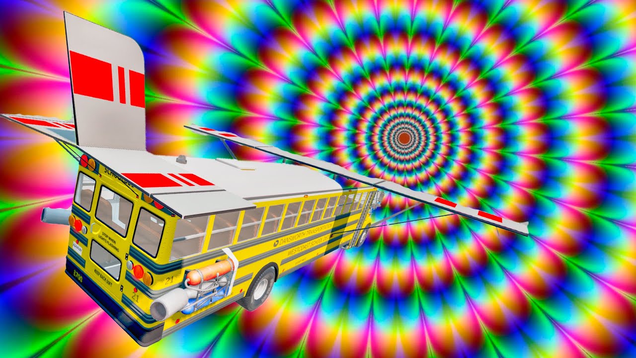 Would You Survive These School Bus Crashes - Magic School Bus Crashes - BeamNG drive