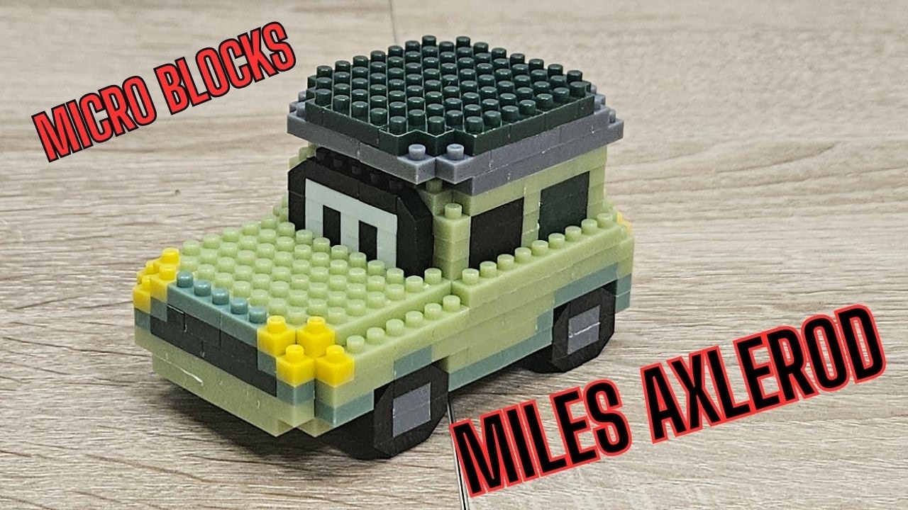Miles Axlerod V4007 | Cars Speed Build 🟢🚗🧱