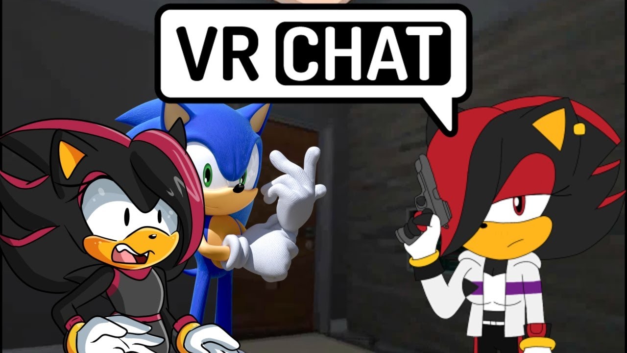 ANOTHER SHADINA?!? Nice Shadina Meets Dimensional Shadina at her Home (w/Dimensional Sonic) - VRChat