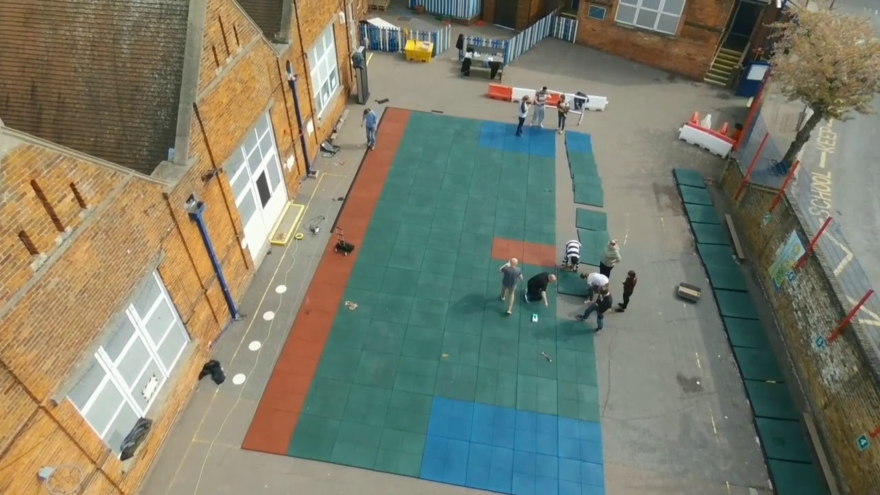 Mundella playground flooring