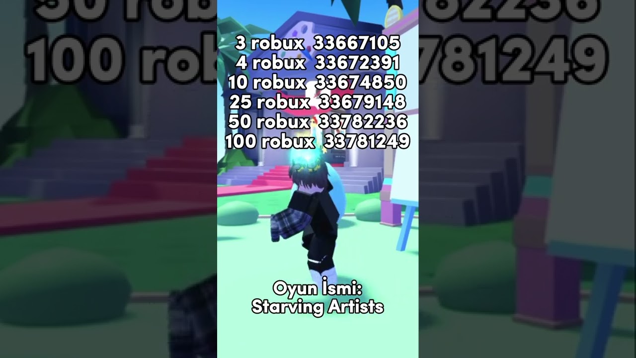 Game: Starving Artists (Roblox T&uuml;rk&ccedil;e)