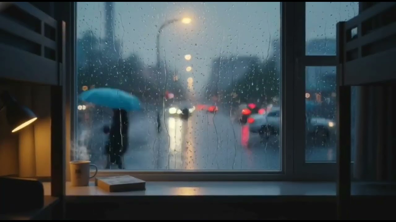 Fall Asleep FAST 🌧️ Heavy City Rain Sounds – Deep Sleep, No Interruptions