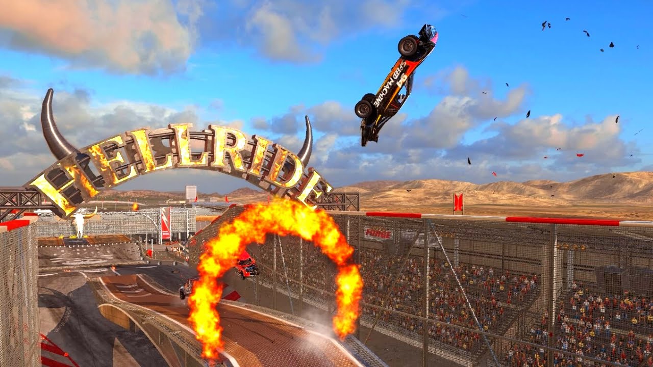 WRECKFEST Crash Compilation and Funny Moments #8