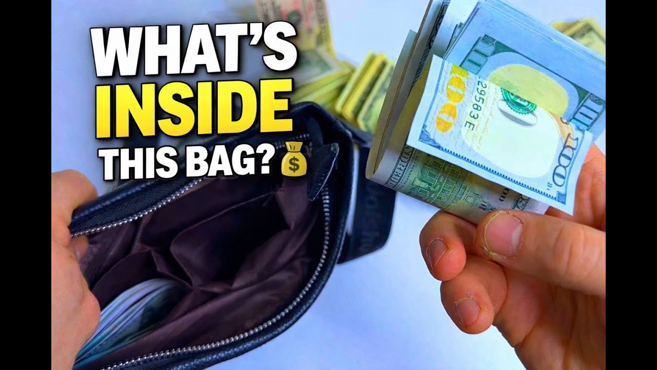 What’s Inside This Leather Bag? 💵 | Relaxing Cash Counting ASMR