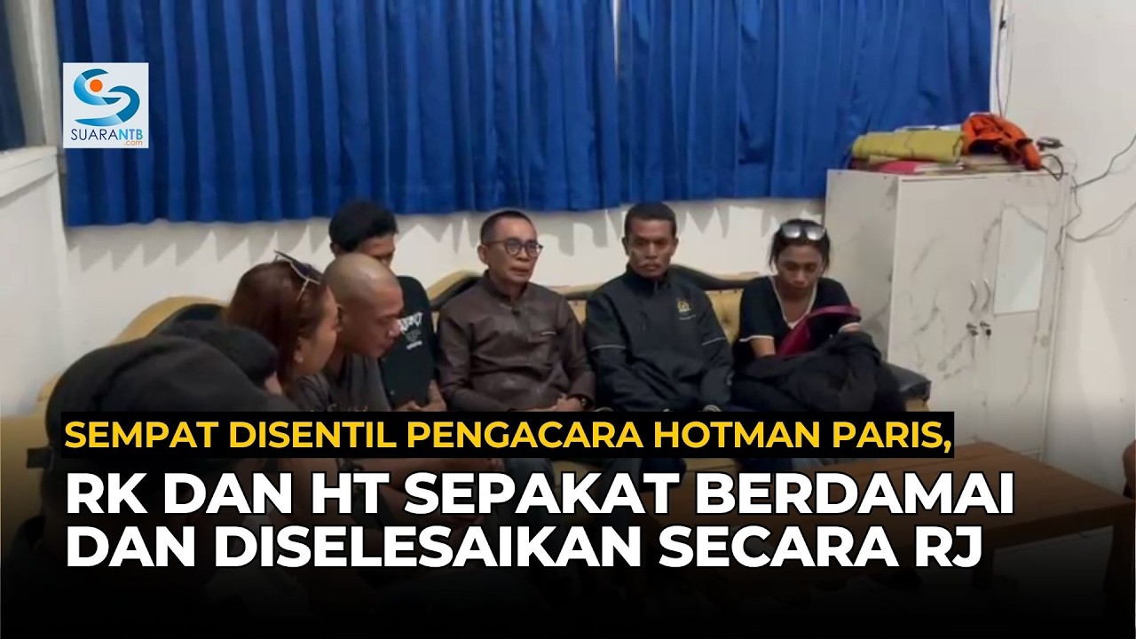 Sempat Disentil Hotman Paris, RK dan HT Sepakat Berdamai dan Perkaranya Diselesaikan Secara RJ
