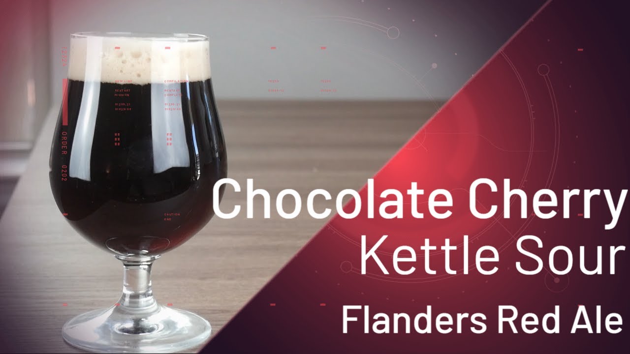 Choc Cherry Kettle Sour - Flanders Red Ale - Grain to Glass