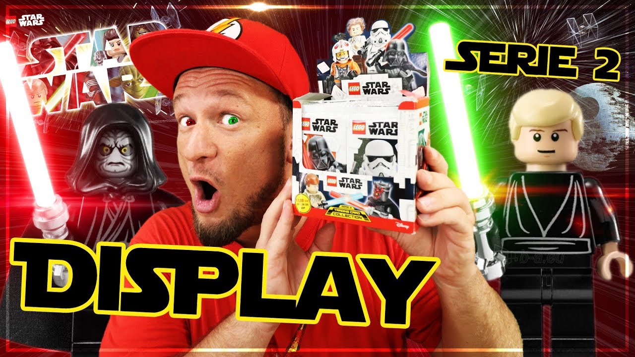 LEGO STAR WARS ⭐ KOMPLETTES DISPLAY SERIE 2 UNBOXING