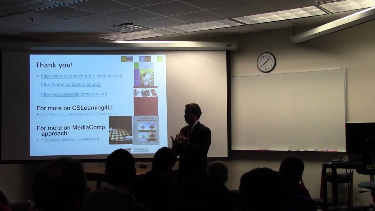 HCIL 30th Anniversary Distinguished Lecturer Series: Mark Guzdial, Georgia Tech