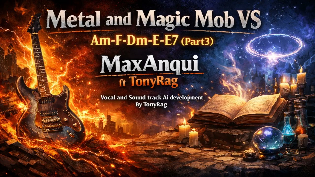 Metal and Magic Mob ft Am F Dm E  E7 (Part 3)
