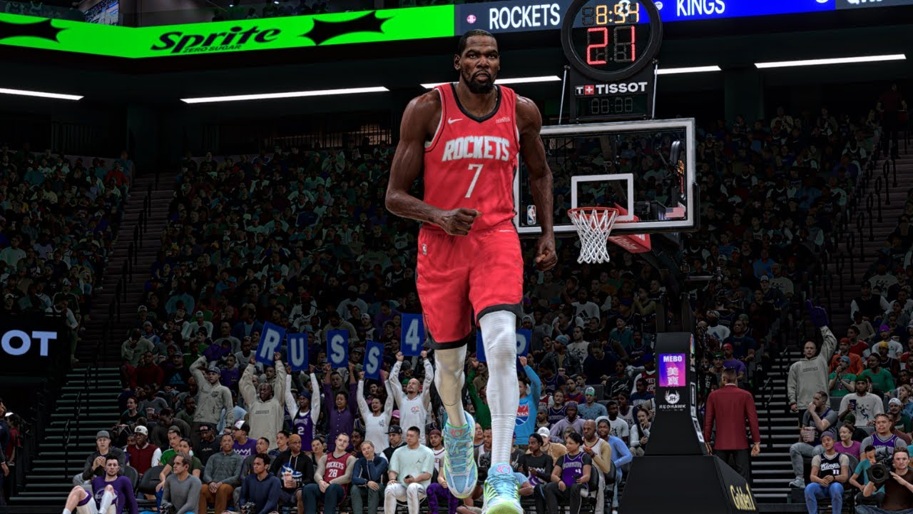 NBA 2K26 Rockets vs OKC Rematch CPU Realistic Gameplay