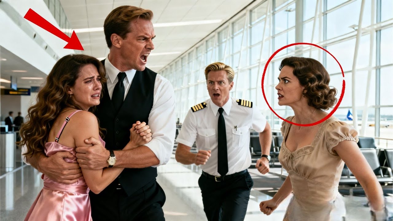 The Terminal Betrayal — The Husband’s Cowardly Exit and the Pilot’s High-Altitude Retribution