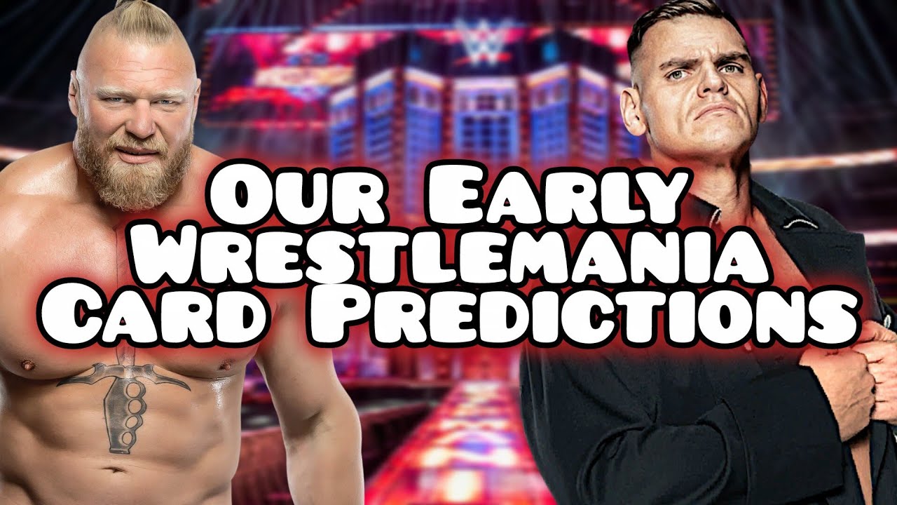 Our Early Wrestlemania 42 Card Predictions! - OTS News Ep 42