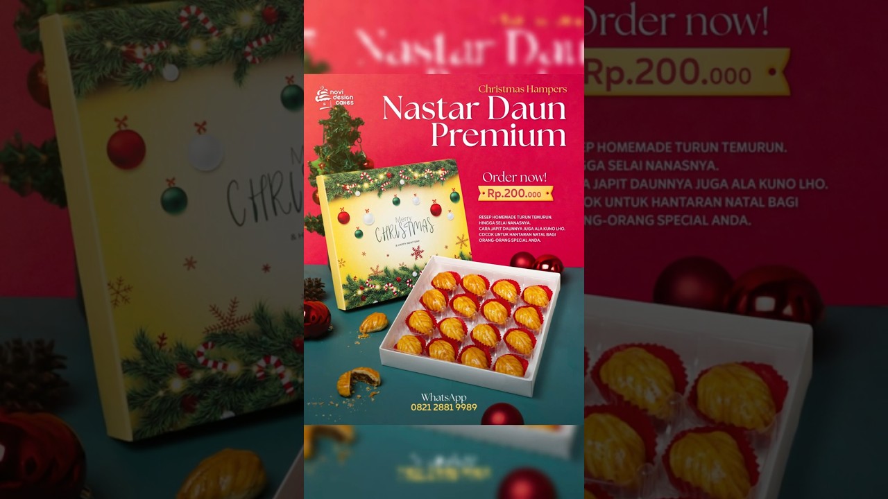 Hampers Natal yang bikin kamu jadi makin disayang doi, mama mertua, bahkan rekan bisnis!👆🤭