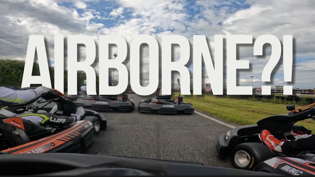AIRBORNE?!? Ellough Park Round 5 Club 100 Juniors
