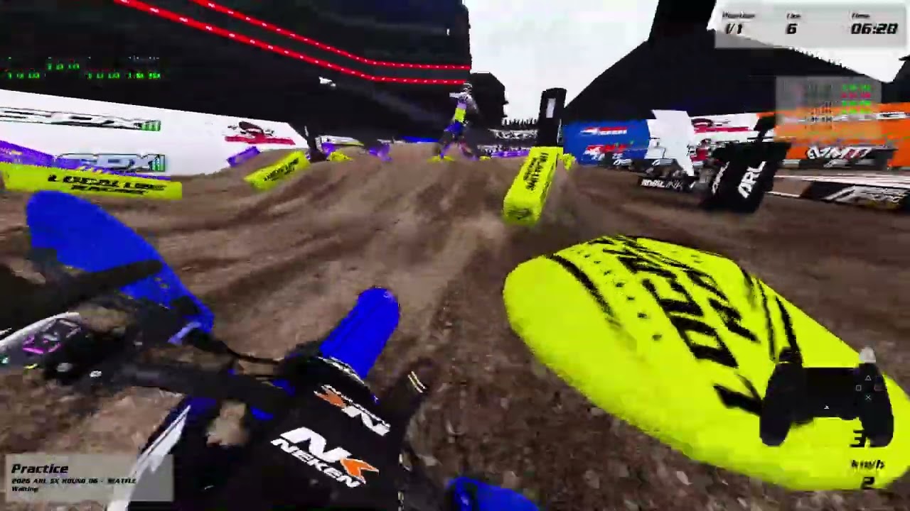 Mid lap around 2026 Seattle