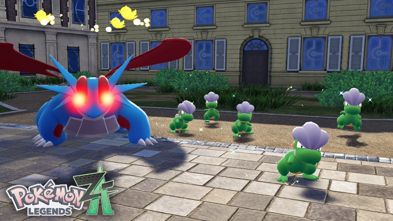 Место охоты на Сломанного Шайни в Pokemon Legends ZA