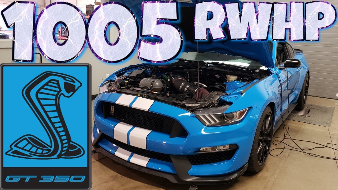 2016 GT350 Mustang 1000 rwhp Whipple dyno (and build info) @ Brenspeed (Not Turbo)