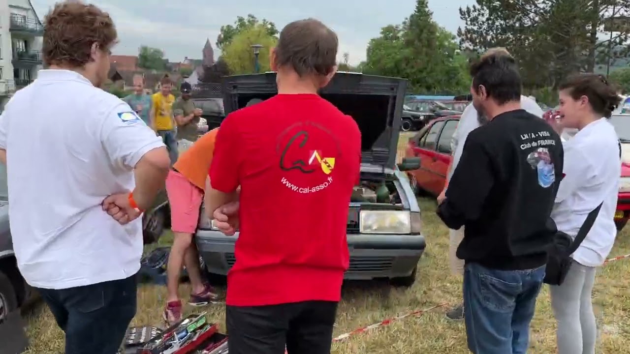 40 Ans Citroën BX à Dossenheim-sur-Zinsel (67) En Alsace - Parking des exposants