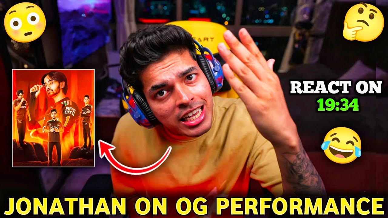 Jonathan on OG Performance in PMGC 🔥 Jonathan Reaction on 