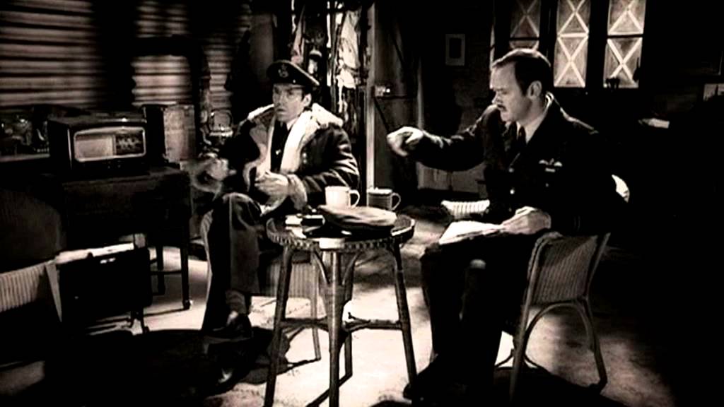 Armstrong and Miller - Pilots listen to Churchill Speech