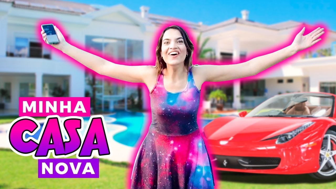 🏰 ME MUDEI PRA MANSÃO DOS MEUS SONHOS - TOUR COMPLETO