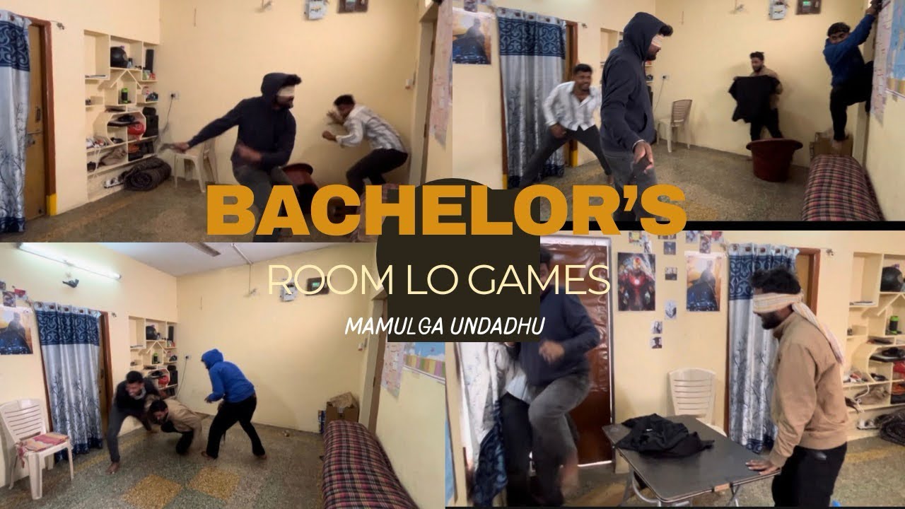 BACHELOR’S  ROOM లో GAMES 🤣(మాములుగా ఉండదు💥)|memudosthulam.01 #comedy #viral #trending #christmas 