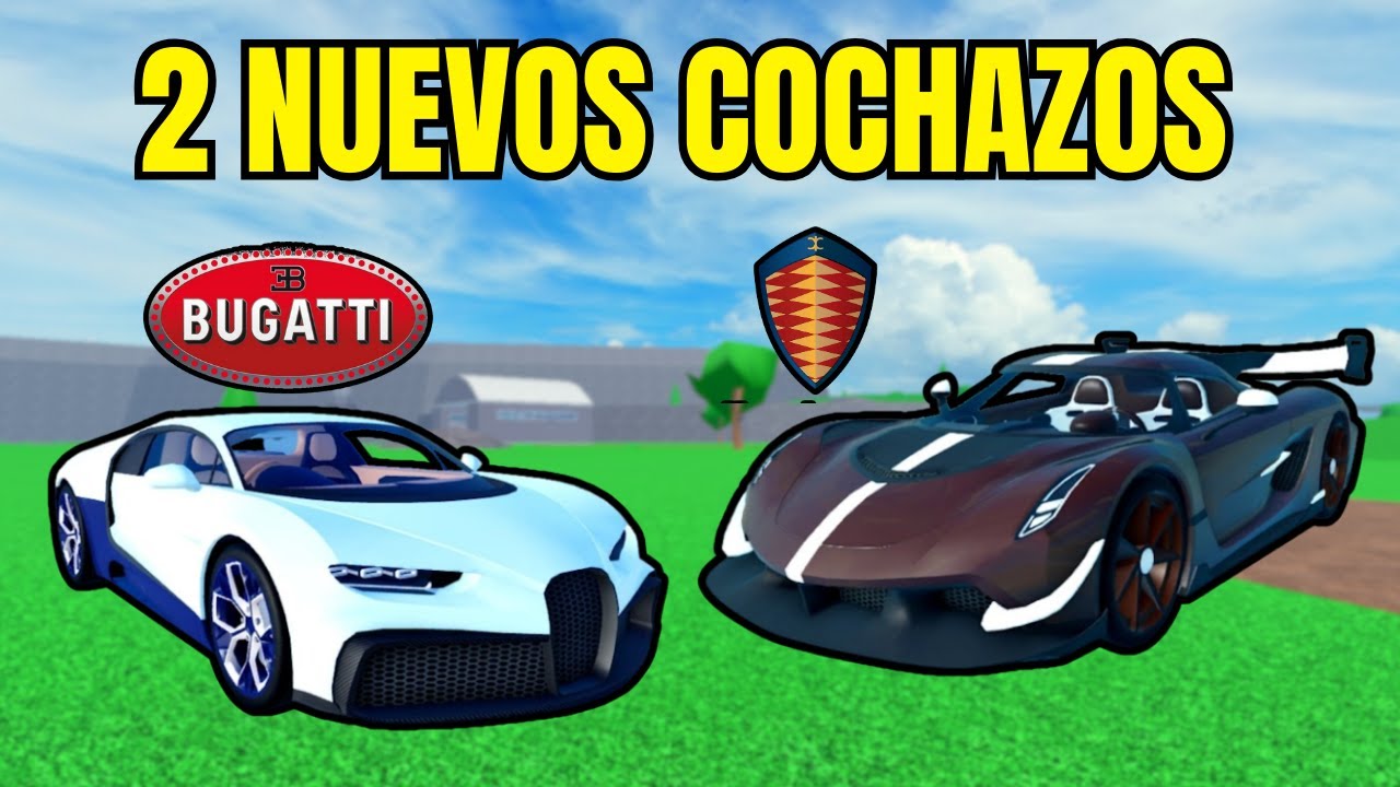 NUEVO KOENIGSEGG y BUGATTI Buenísimos en Car Dealership Tycoon (Roblox)