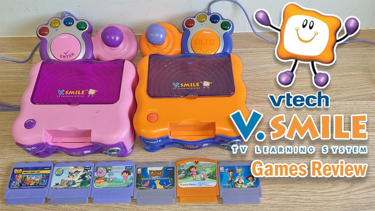 Краткий обзор системы обучения V.SMILE TV от vtech. Игровой процесс и обзор.