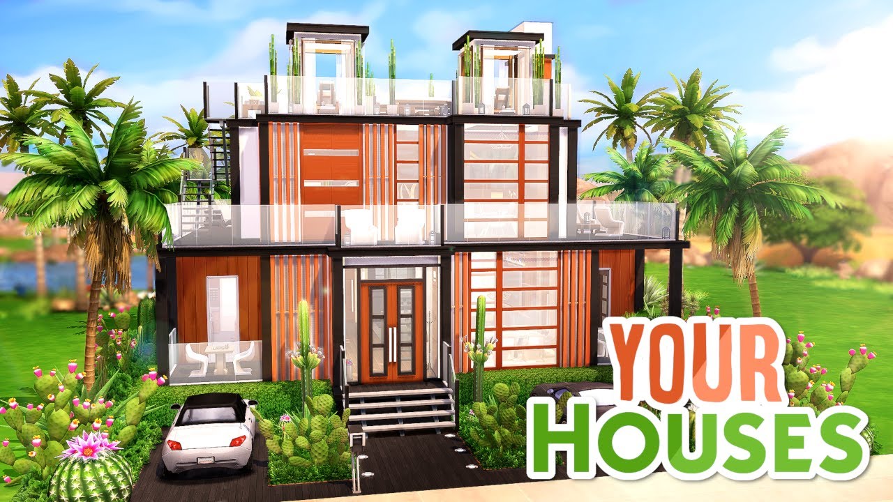 YOUR BEAUTIFUL HOUSES! with FACECAM - Sims 4 Renovation Challenge