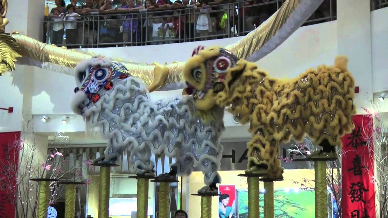 Lion Dance - Bangsar Village 2