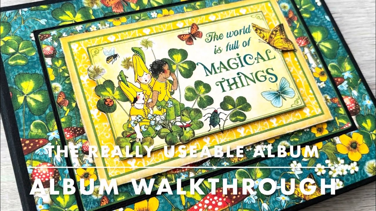 The Really Useable Album Walkthrough using Little Things by @graphic45papers