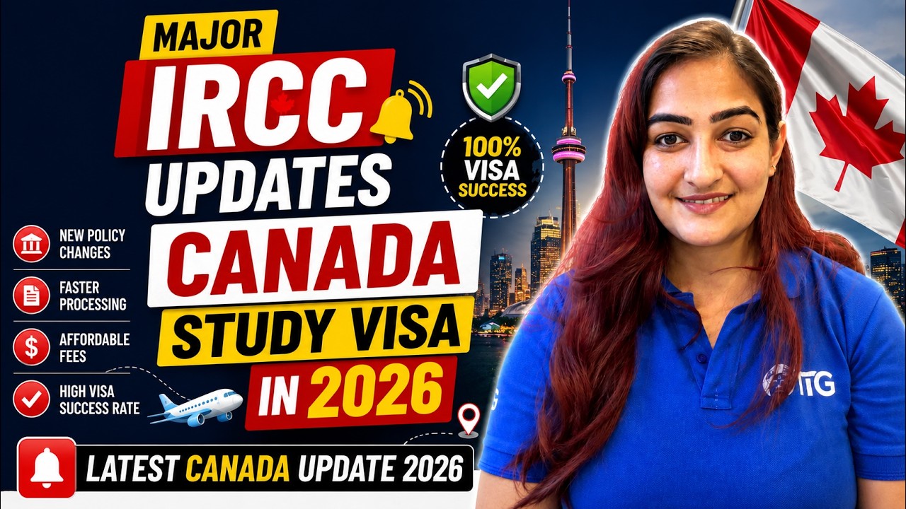 CANADA STUDY VISA 2026: MAJOR IRCC UPDATES | Study in Canada 2026 (UPDATES) | CANADA IMMIGRATION