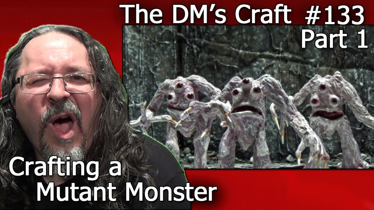 Crafting a MUTANT MONSTER Miniature (DM's Craft #133/Part 1)