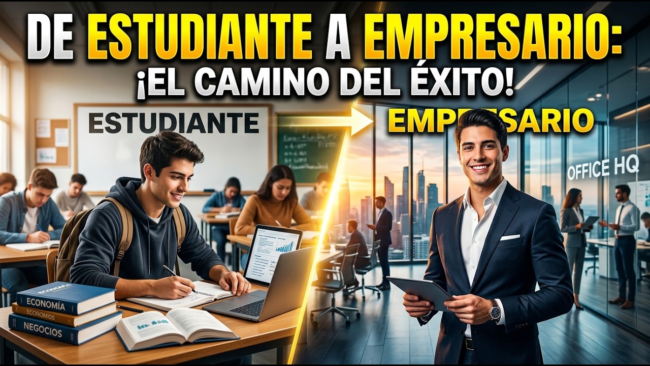“De Estudiante a Empresario  El Camino del Éxito”