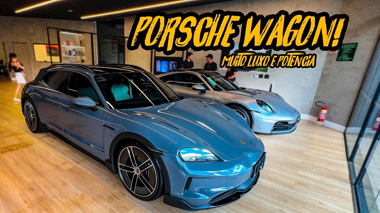 FUI NA LOJA DA PORSCHE! OLHA O QUE ENCONTREI